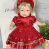 Кукла Алина в красном платье