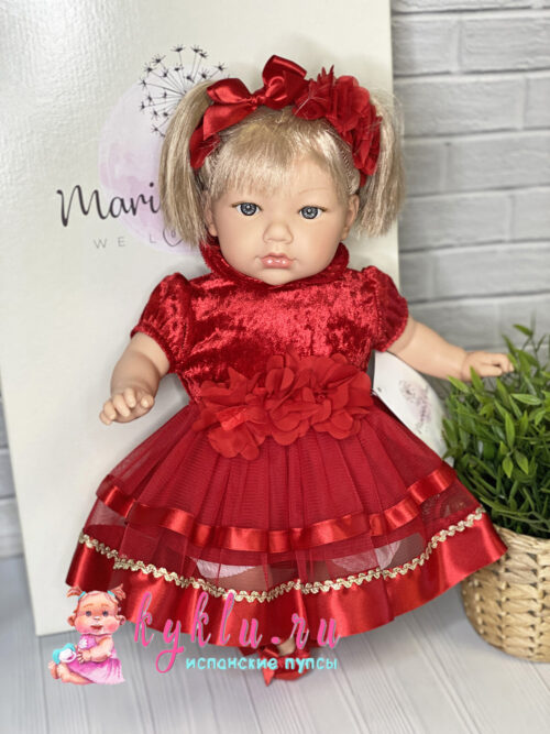 Кукла Алина в красном платье
