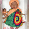 Кукла Мария мулатка с младенцем 45 см