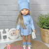 Кукла Маника в голубом комплекте