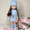 Кукла Мали в голубом комплекте