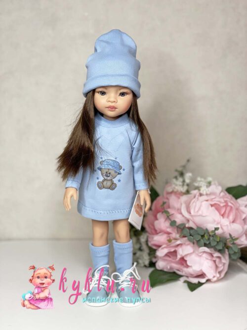 Кукла Мали в голубом комплекте