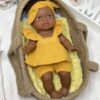 Кукла Горди мулатка 34 см в комплекте из муслина