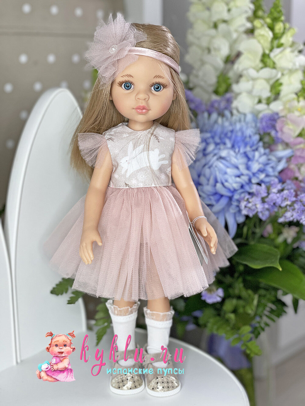 Кукла Карла в платье от Paola Reina