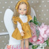 Кукла Маника в желтом комплекте от Paola Reina