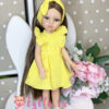 Кукла Кэрол рапунцель в желтом платье из муслина