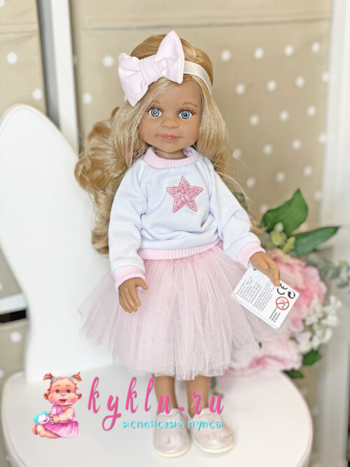 Кукла Клео Ирис в розовом комплекте с толстовкой