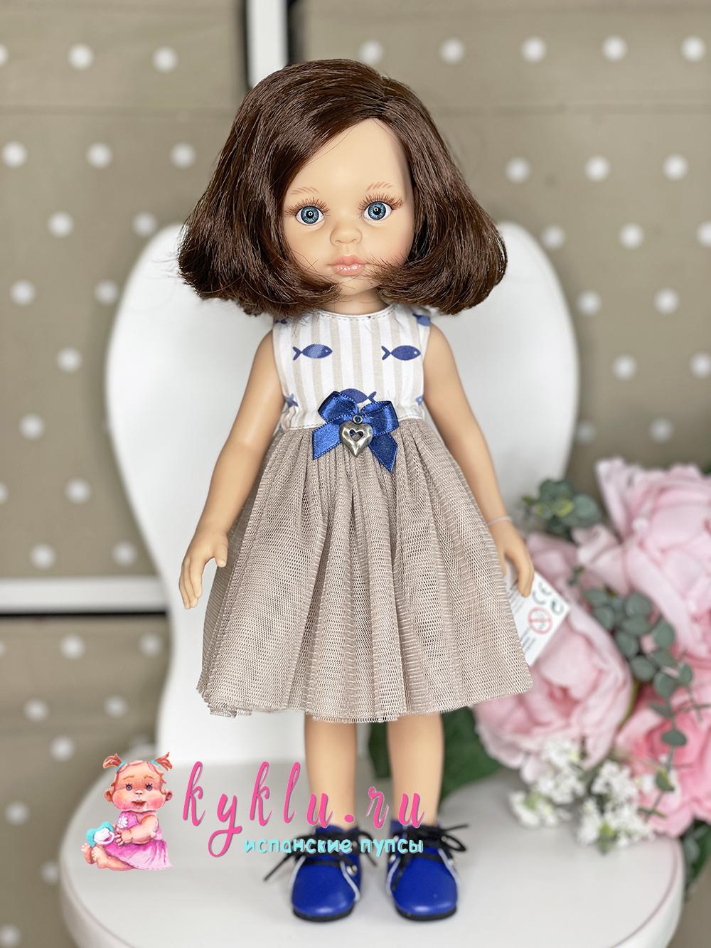 Кукла Мари Мари с каре 32 см от Paola Reina