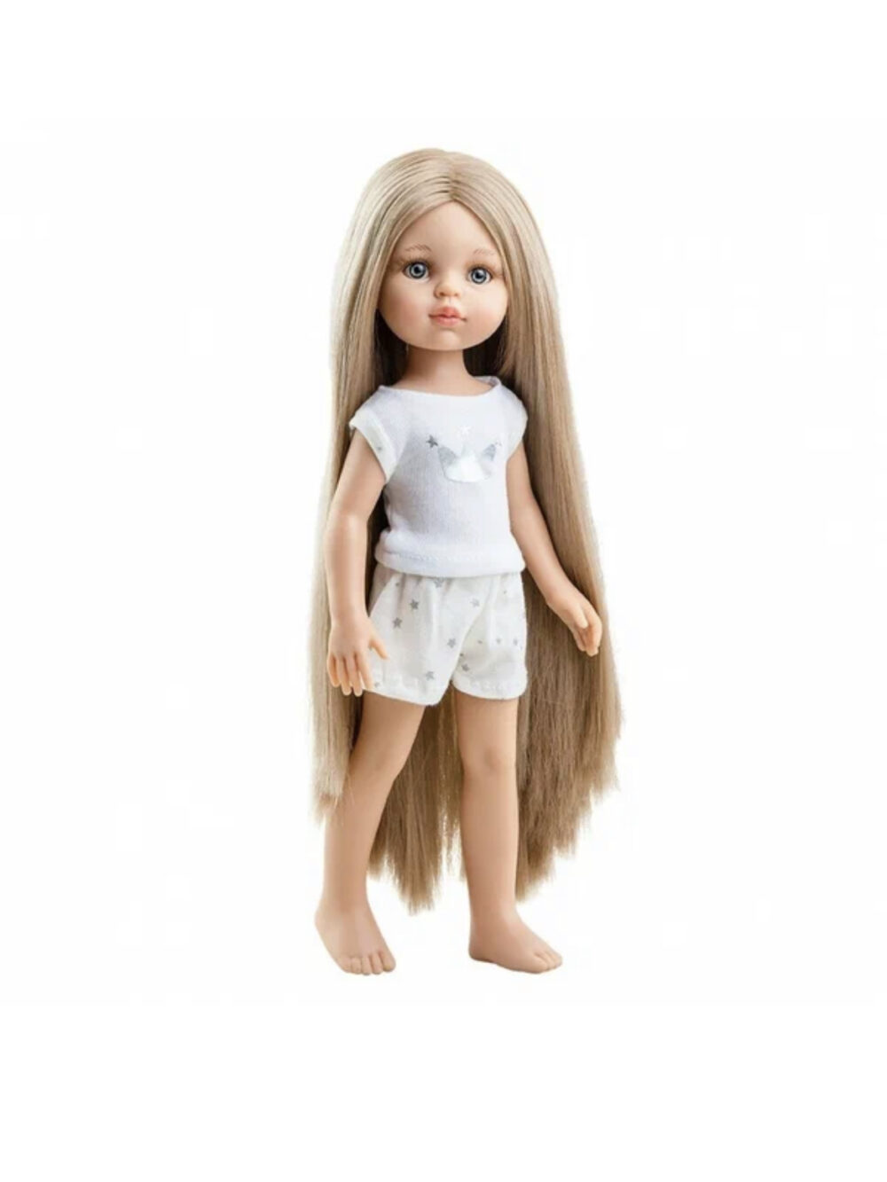 Кукла Карла рапунцель в пижаме Paola Reina